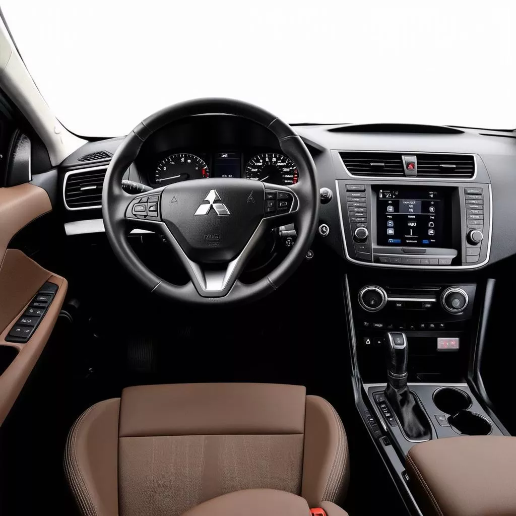 Nội Thất Xe Mitsubishi Outlander