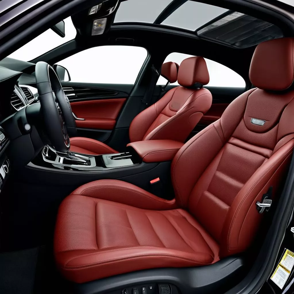 Intérieur de camion moderne