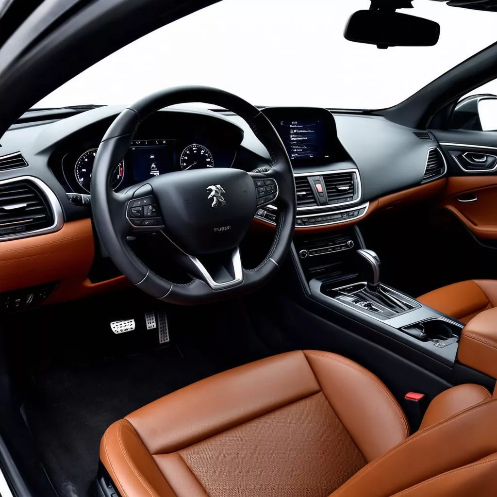 Nội thất xe Peugeot 508