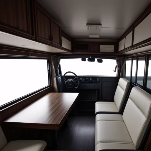 Hoa Mai 4T95 1軸ダンプトラックの室内