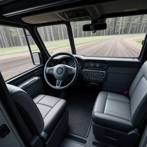 Nội Thất Xe Tải Cửu Long TMT KC340220T Thùng Mui Bạt 22 Tấn