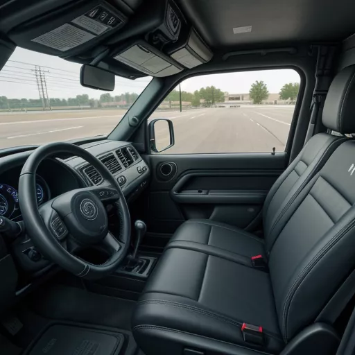 Nội thất xe tải DFSK EQ1020