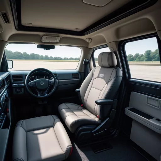 Nội thất xe tải Dongfeng Hoàng Huy B190