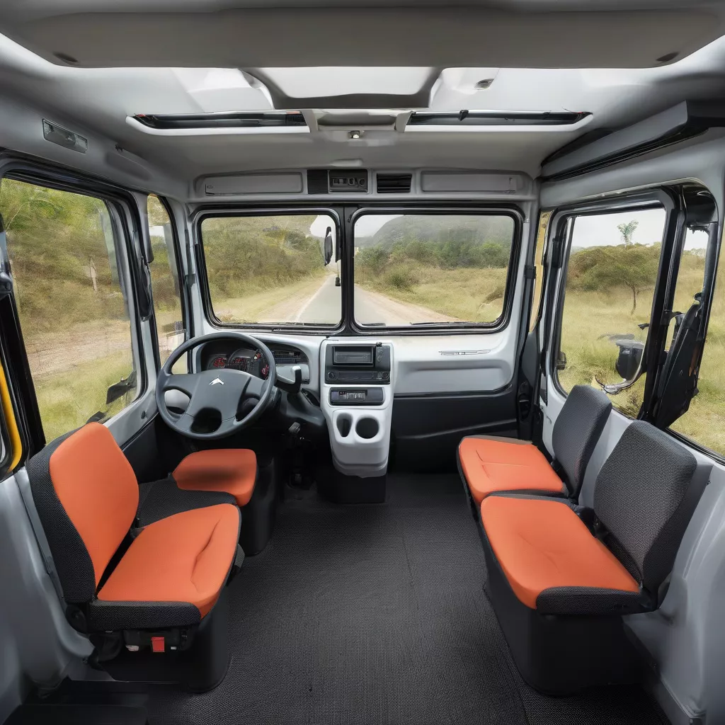Fuso Canter 4.7LW interior
