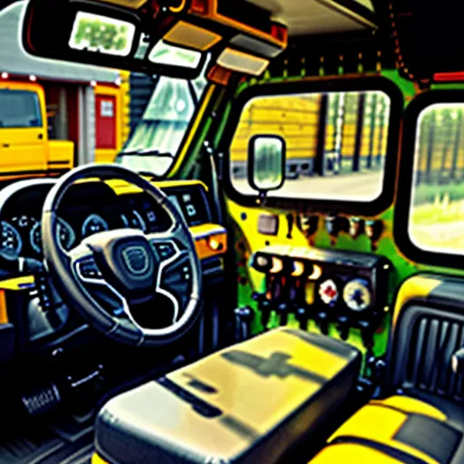 2013 Hyundai HD72 Truck Interior