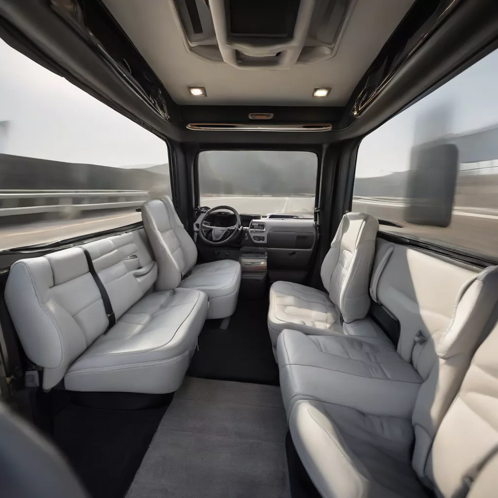 Nội Thất Xe Tải Hiện Đại