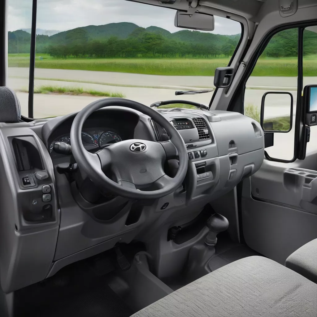 Nội thất xe tải Hino 300