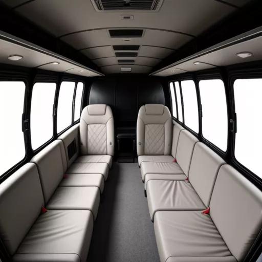 Nội thất xe tải Hino FC 2019