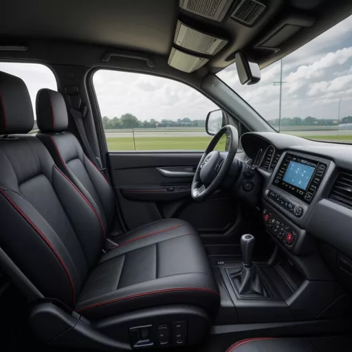 Nội thất xe tải Hino FC9JLTC