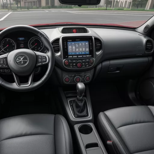 Intérieur du camion Hino FL8JW7A 15 tonnes avec bâche