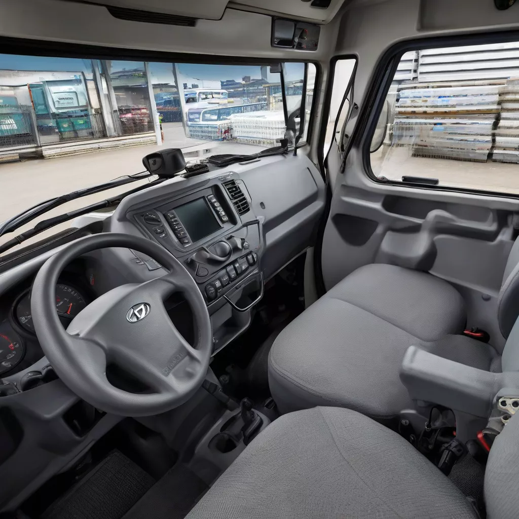 Hyundai HD1000 Truck Interior
