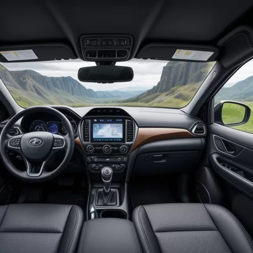 Nội thất xe tải Hyundai HD210