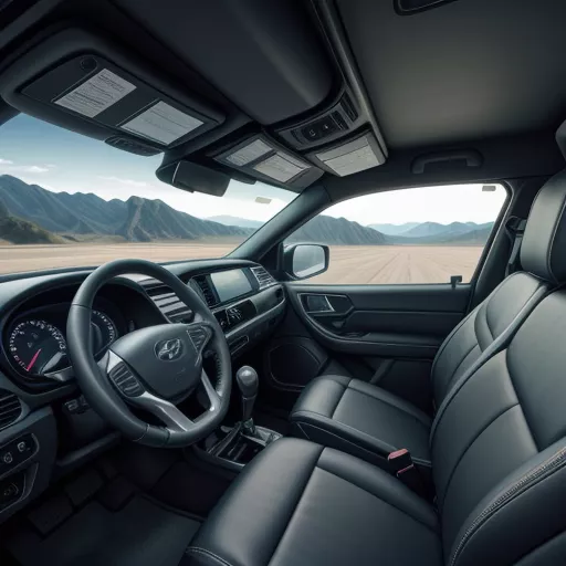 Hyundai HD360 Truck Interior