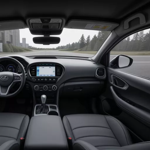 हुंडई माइटी 2017 8 टन तिरपाल ट्रक का इंटीरियर