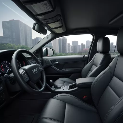 Nội thất xe tải Isuzu