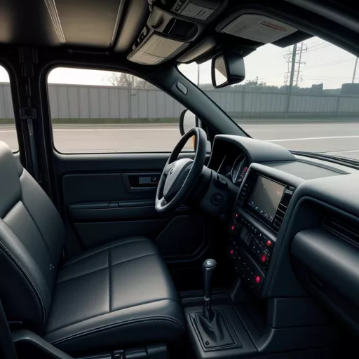 Nội thất xe tải Isuzu FRR90NE4 6 tấn