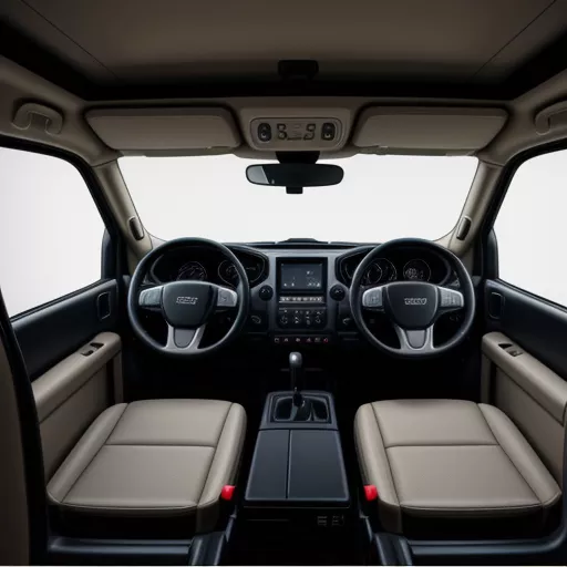 Nội thất xe tải Isuzu FVR34SE4