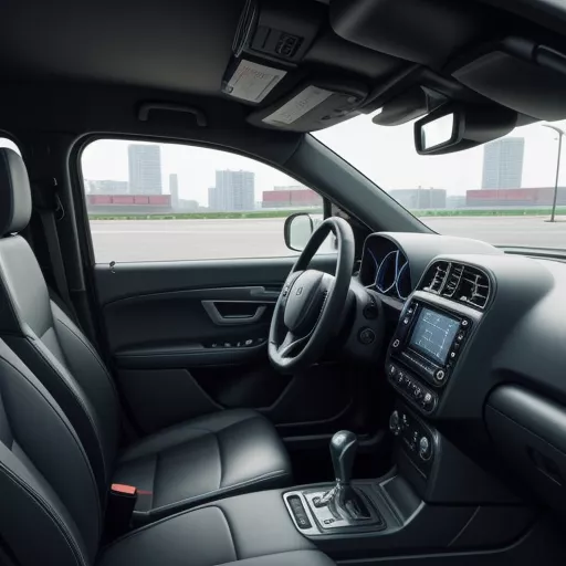 Nội thất xe tải JAC A5