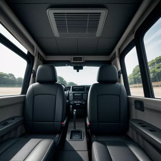 JAC X125 1.25t 箱型トラックのインテリア