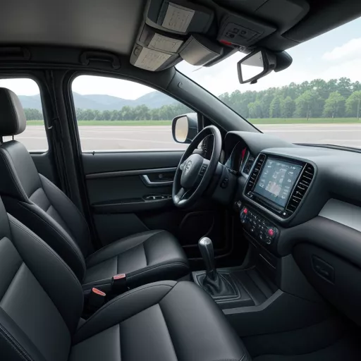 Nội thất xe tải Kenbo 990kg