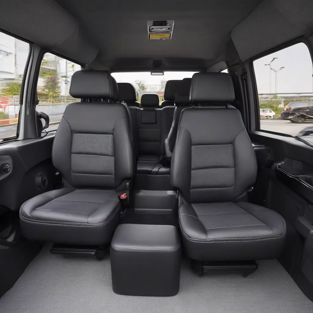 Kia Van 2-seater Truck Interior