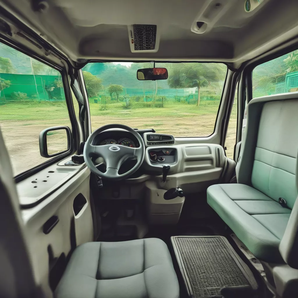 Nội thất xe tải Tata Motors Super Ace Mint