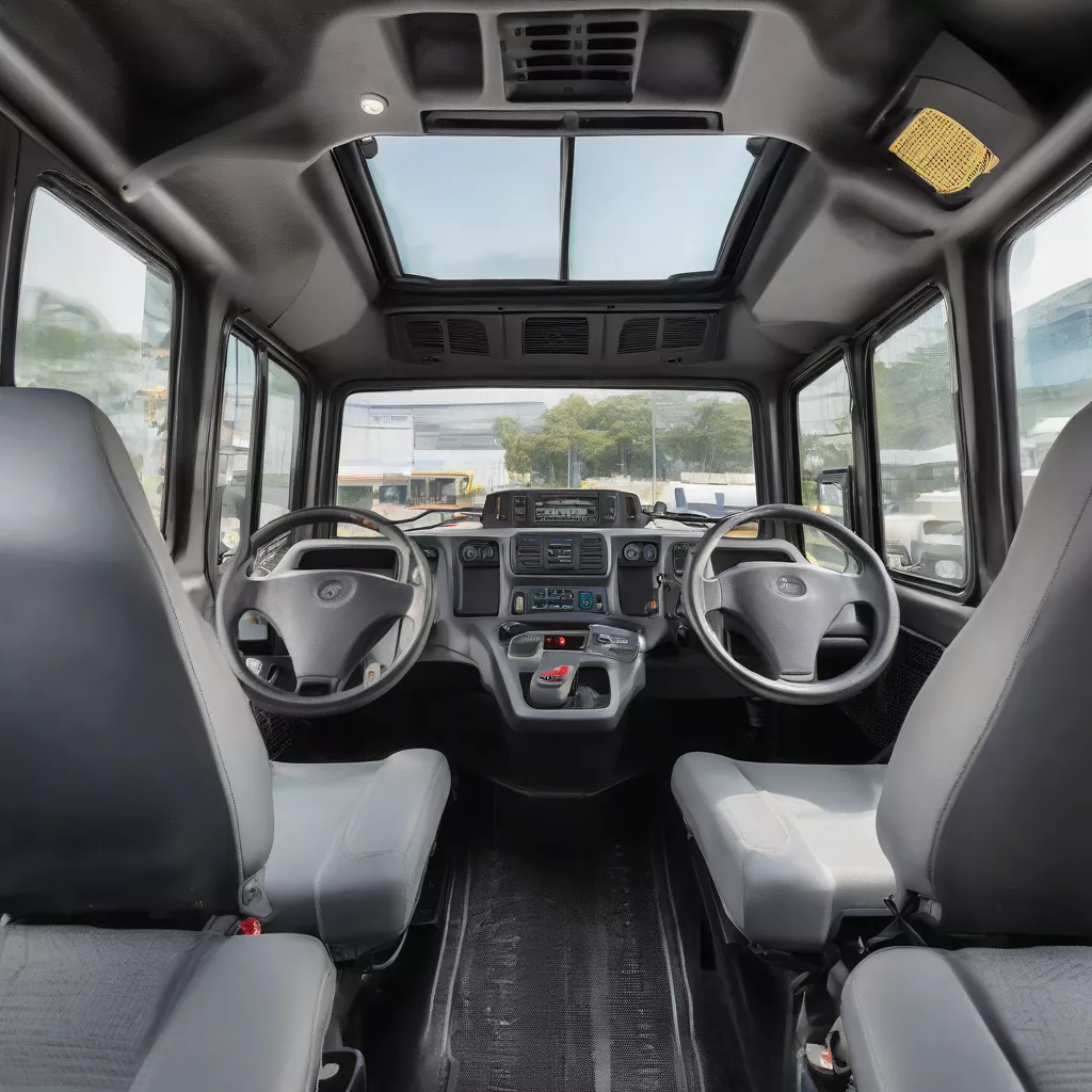 Nội thất xe tải Thaco C160 Euro 4