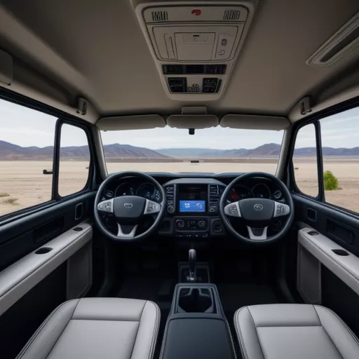 2017 Thaco Foton Truck Interior