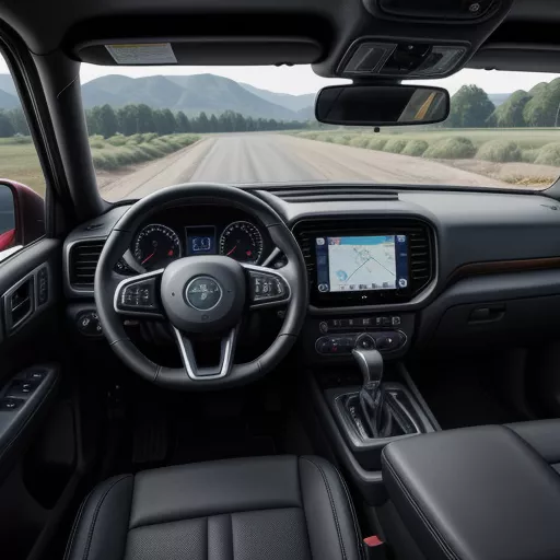 Nội thất xe tải Thaco Ollin 350