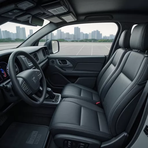 Nội thất xe tải TMT Cửu Long DF41CS 900kg thùng mui bạt