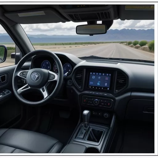 Innenraum des TMT Cửu Long KC11895T Pritschenwagens