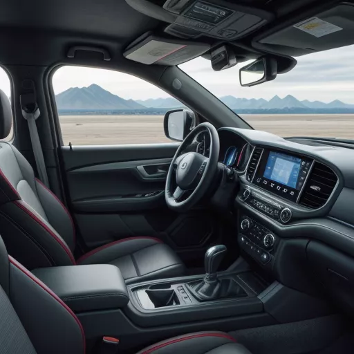 Interior of the TMT Cuu Long KM6660T truck
