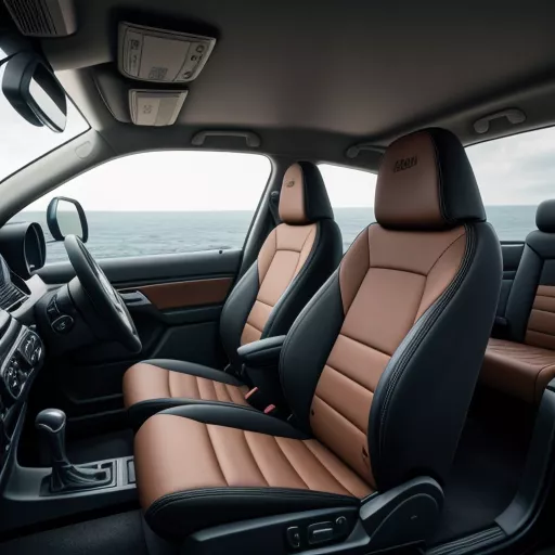 Innenraum des Hyundai Solati 6-Sitzer Kastenwagens