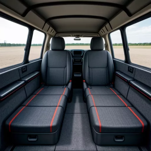 켄보 5인승 밴 실내