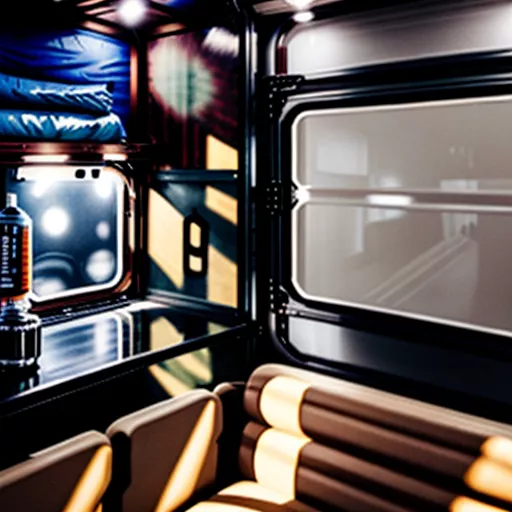 Innenraum eines Veam LKW