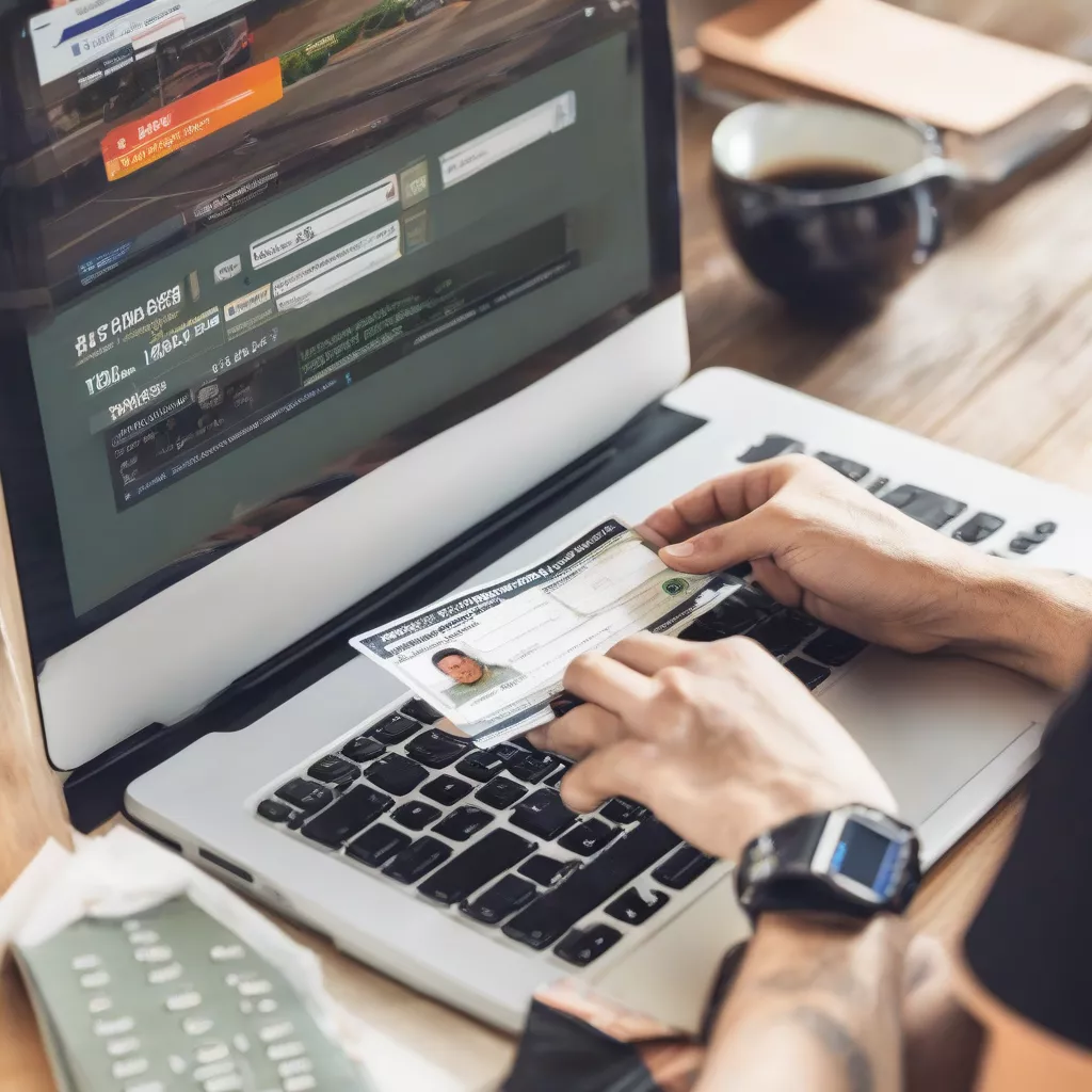 Paying traffic fines online