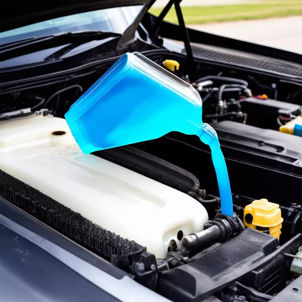 Nước Làm Mát Xe Ô Tô: Vật Bất Ly Thân Cho "Xế Yêu" Luôn Bền Bỉ