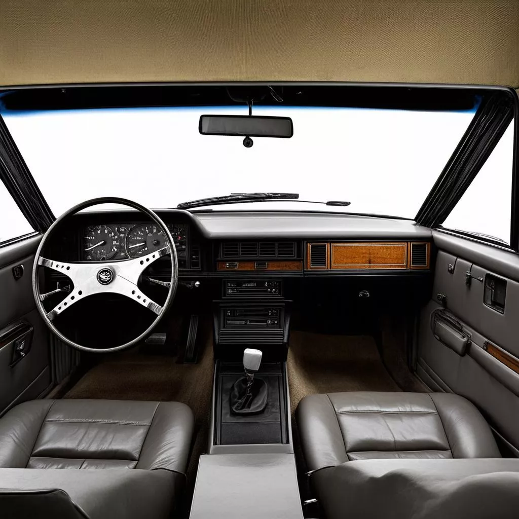 Interior do Saab 900