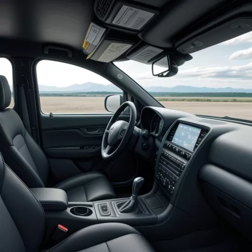 Interior do camião basculante Hyundai HD700 Đồng Vàng 6T6