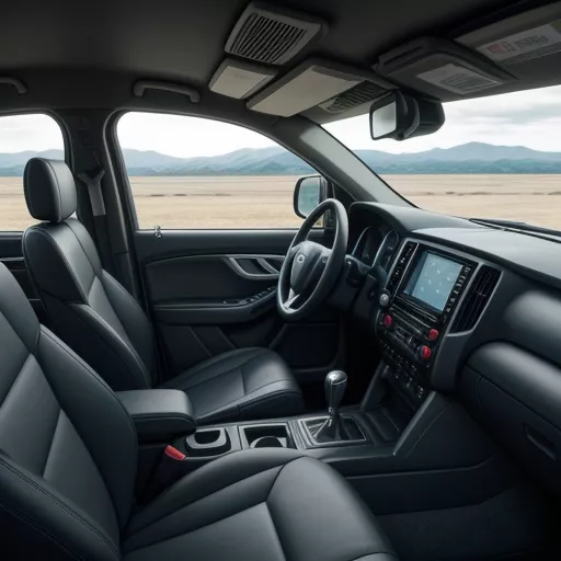 Isuzu QLR77FE4 Truck Interior