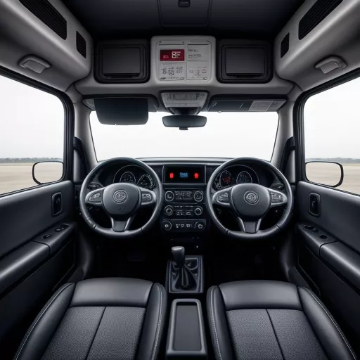 Nội thất xe tải Hino FG8JT7A