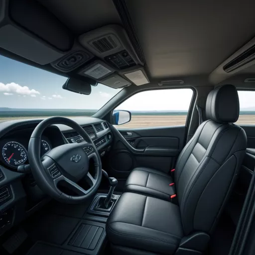 Hyundai Mighty HD110XL Truck Interior