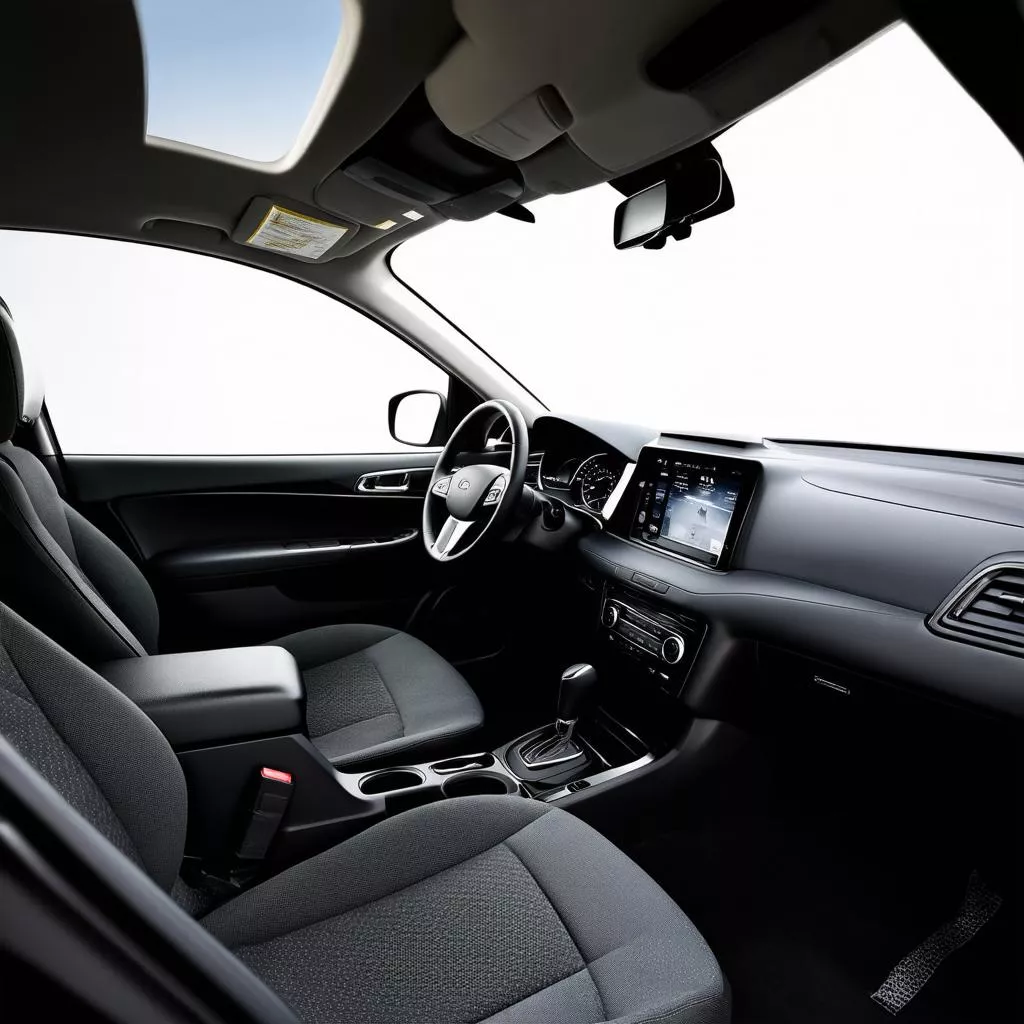 Nội thất xe ô tô yên tĩnh