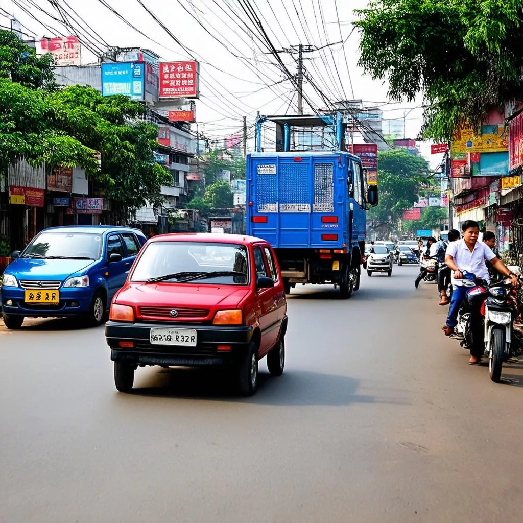 小汽车学教训：关于卡车世界的儿童故事