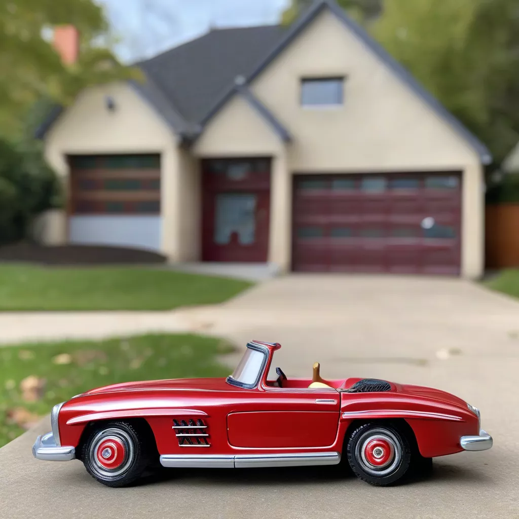 Mercedes kids' electric car