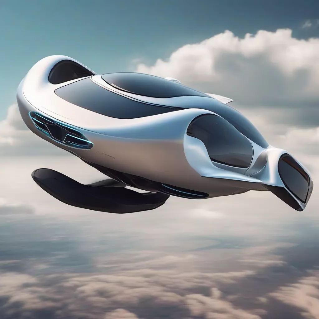 未来の乗り物：空飛ぶ車inハノイ