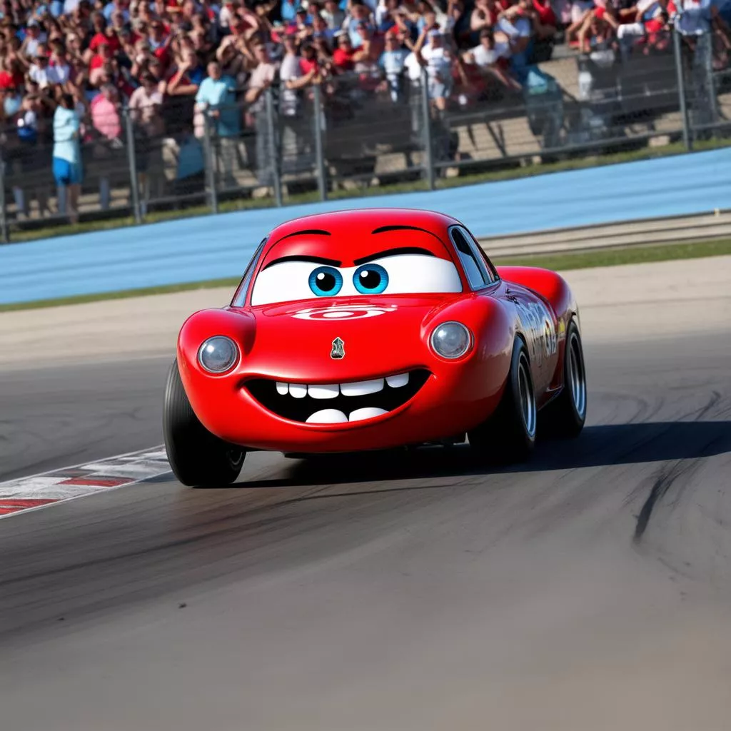 Vút Bay Cùng Thế Giới Tốc Độ Trong Phim Ô Tô McQueen