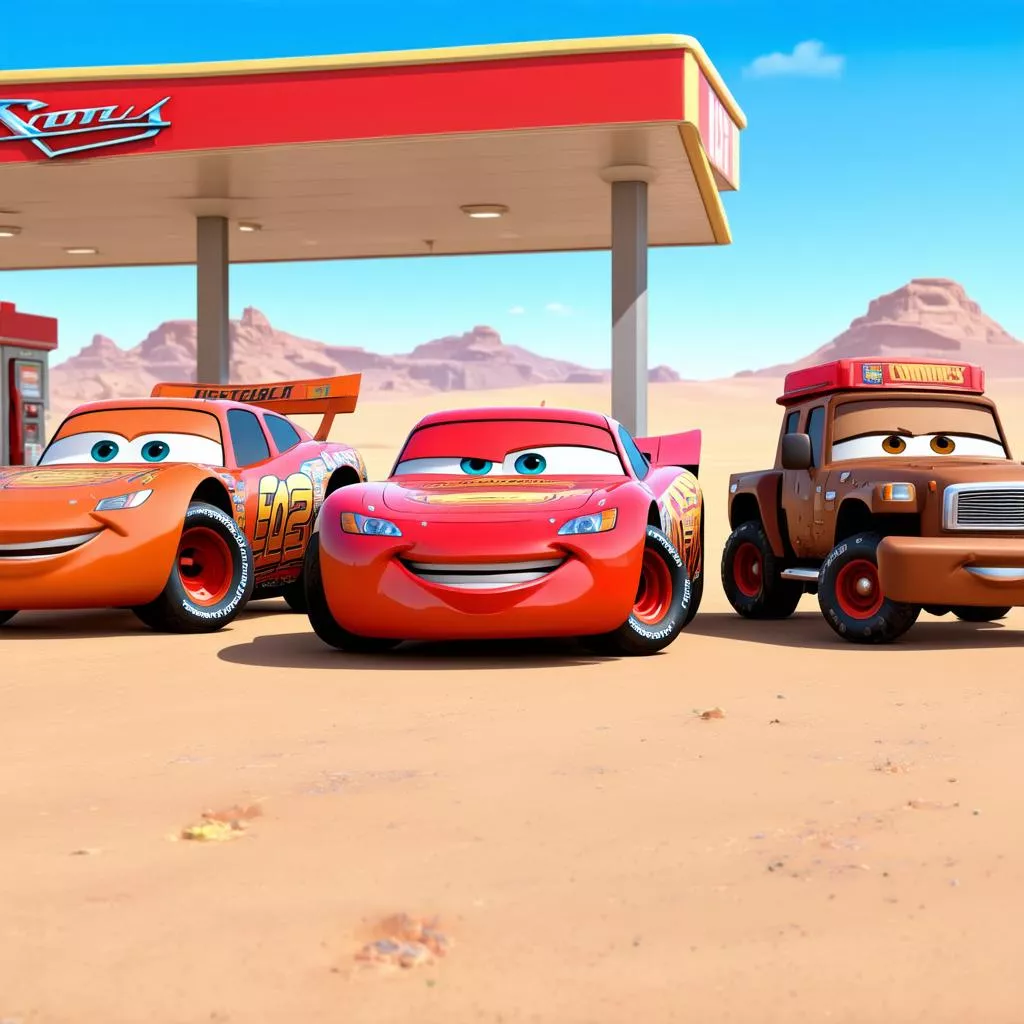 Hình ảnh Ô Tô McQueen và bạn bè