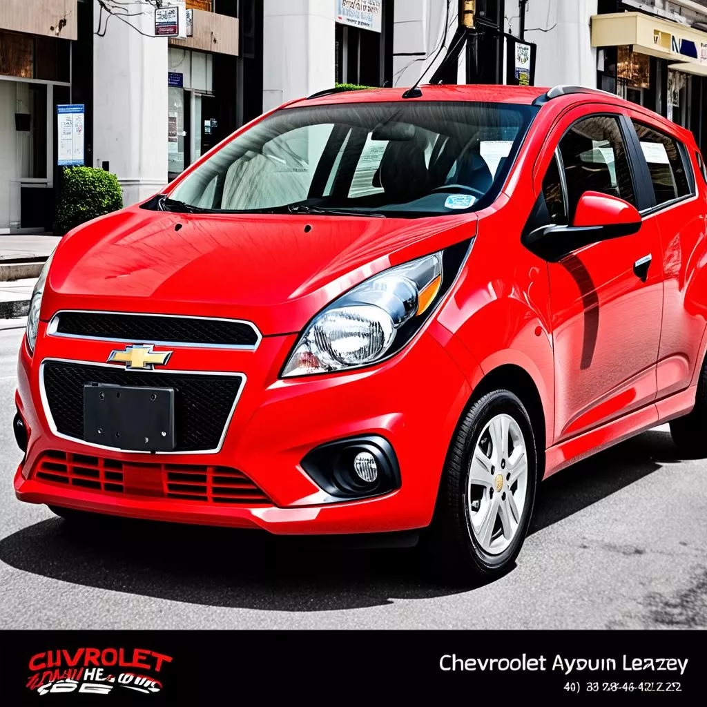 Chevrolet Spark 2013: Der kompakte Stadtflitzer