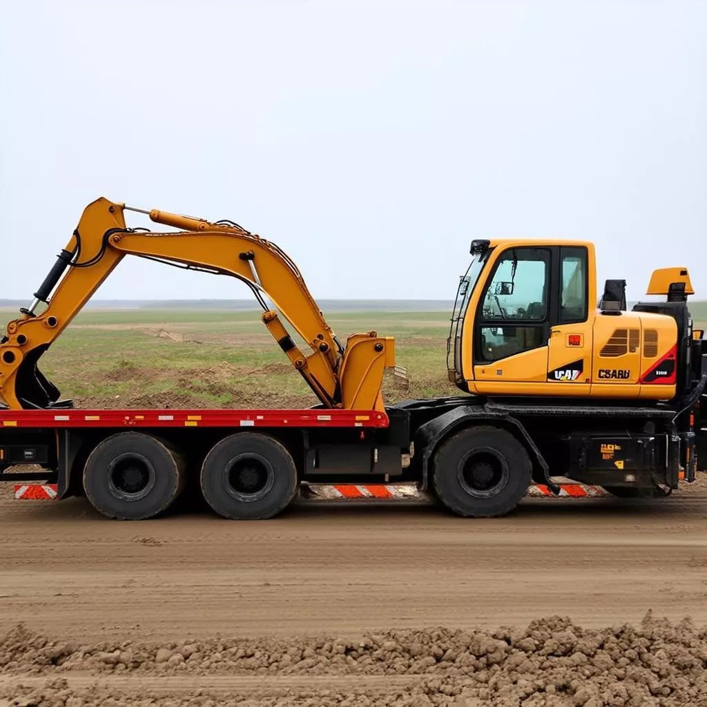 Ô Tô và Máy Xúc: Cặp Bài Trùng Hoàn Thiện Cho Mọi Công Trình